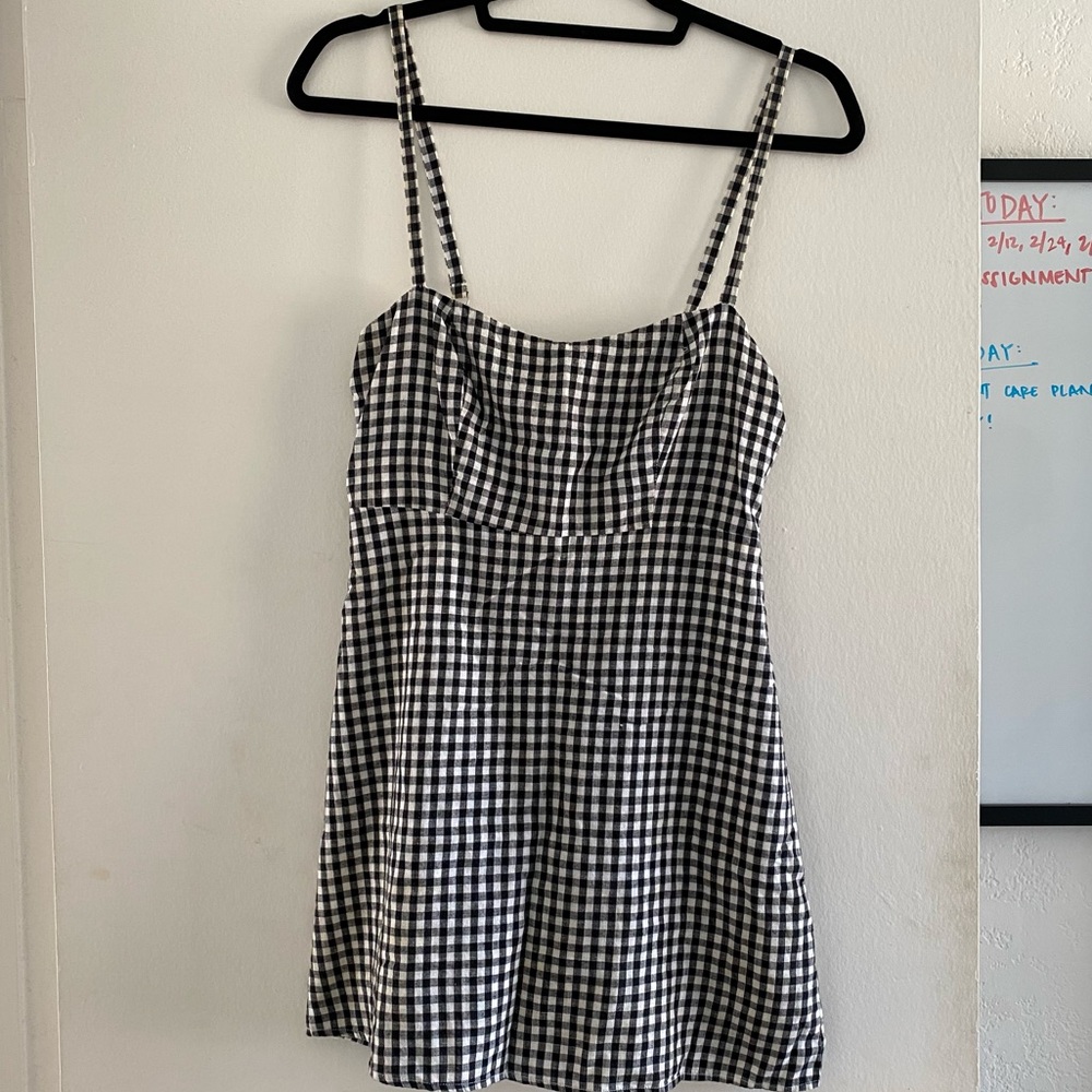 Honey Punch Checkered Dress